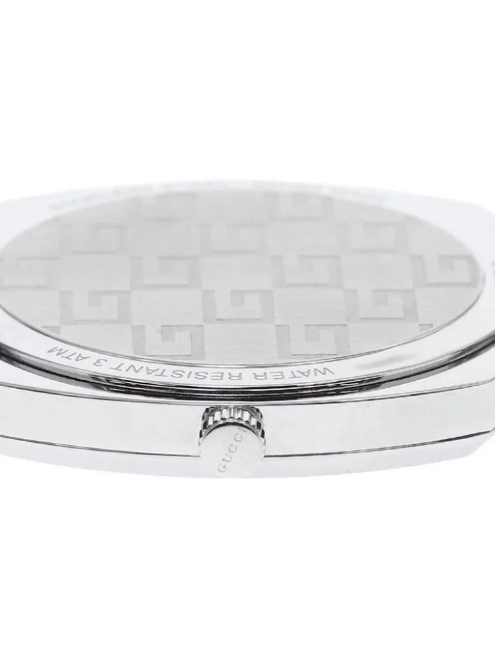 GUCCI Grip watch 157.3/YA157410 Date White Dial Quartz Men's Watch